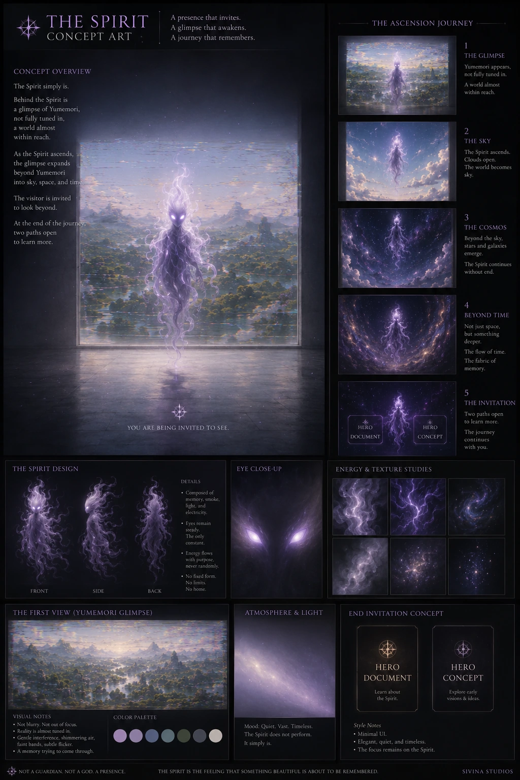 Hero Sheet artwork for the Spirit